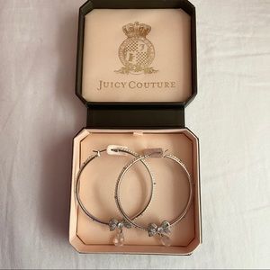 JUICY COUTURE HOOP EARRINGS